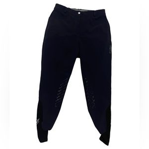 LEMIEUX SILICONE IN NAVY? BLACK? WOMEN'S 30 SOCK BOTTOMS 4 POCKETS BREECHES